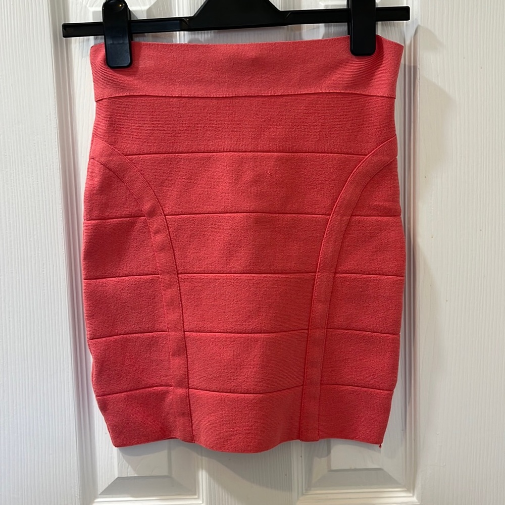 BEBE bandage skirt